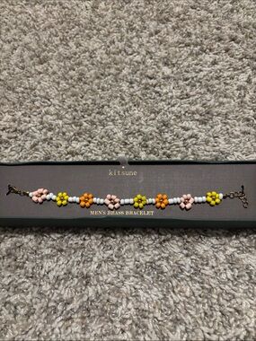 NWT Kitsune Floral Bracelet